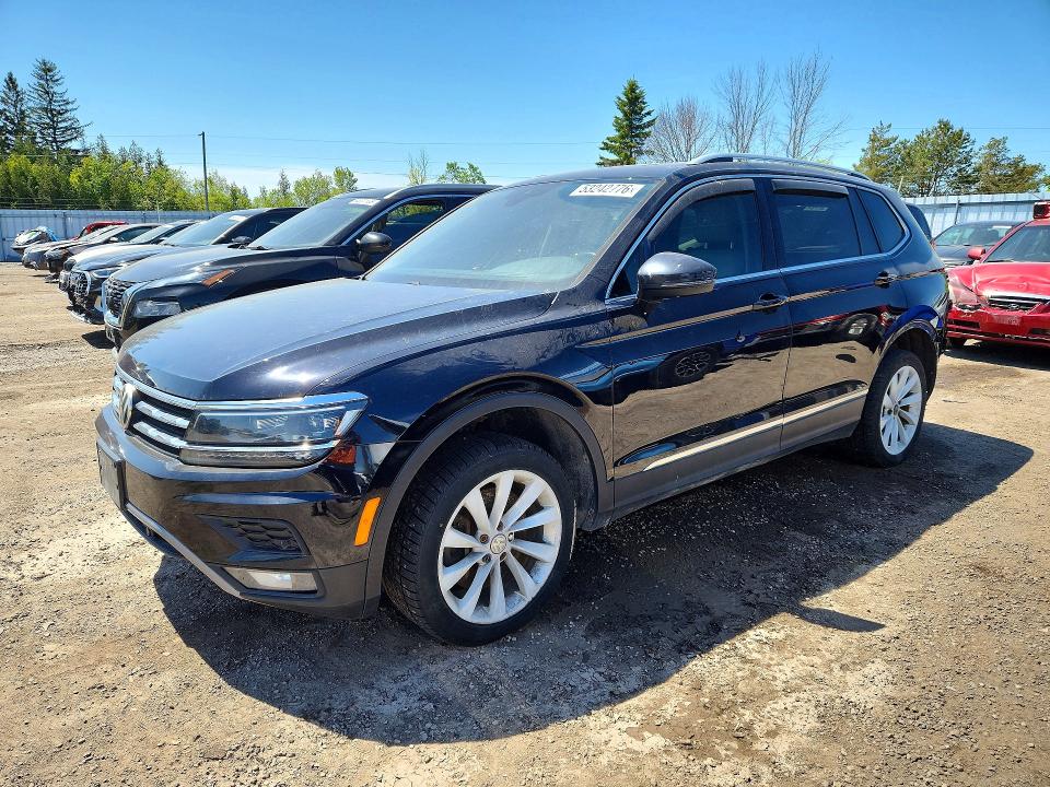 Продажа на аукционе авто 2018 Volkswagen Tiguan, vin: 3VV4B7AX2JM100374, номер лота: 53242776