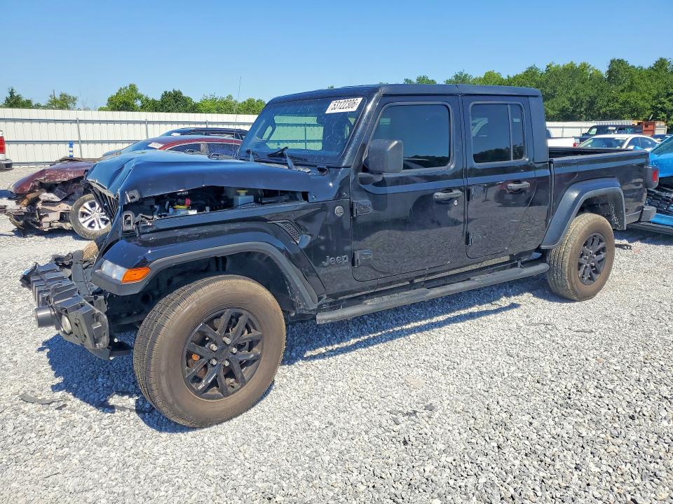 53122306 :رقم المزاد ، 1C6HJTAG7NL136037 vin ، 2022 Jeep Gladiator مزاد بيع