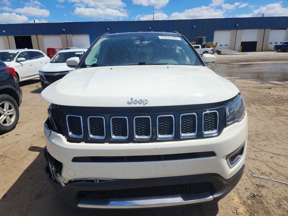 Продажа на аукционе авто 2020 Jeep Compass, vin: 3C4NJDCB5LT123212, номер лота: 53222436