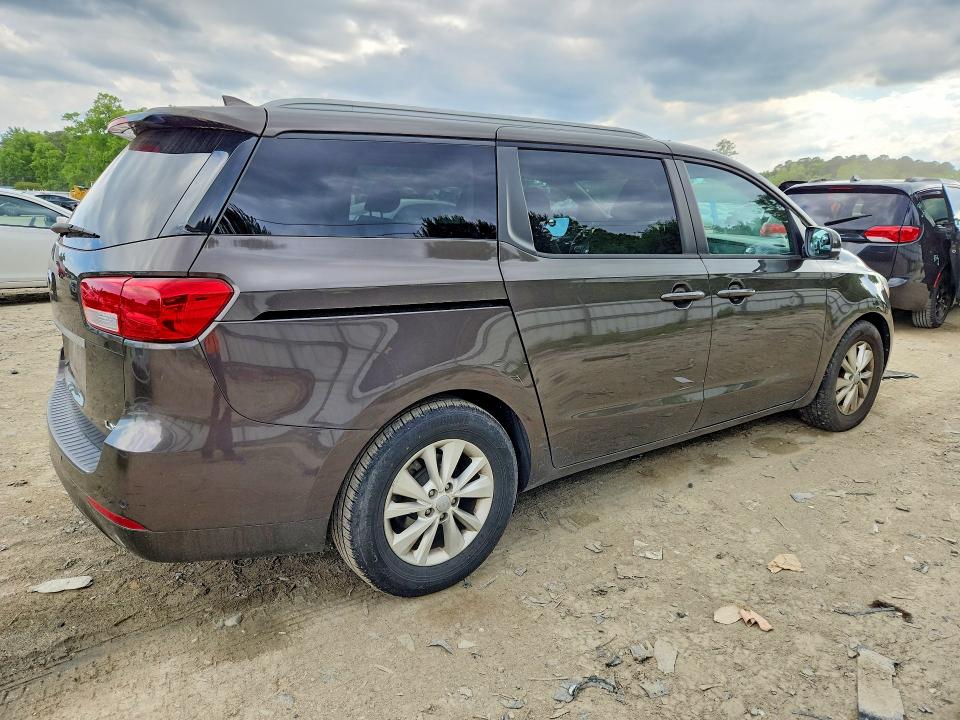 2016 Kia Sedona მანქანა იყიდება აუქციონზე, vin: KNDMB5C10G6165972, აუქციონის ნომერი: 53904106