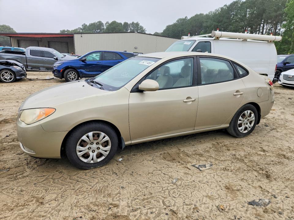 2009 Hyundai Elantra მანქანა იყიდება აუქციონზე, vin: KMHDU46D39U744202, აუქციონის ნომერი: 54211466