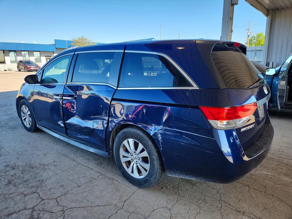52738116 :رقم المزاد ، 5FNRL5H61FB102003 vin ، 2015 Honda Odyssey مزاد بيع