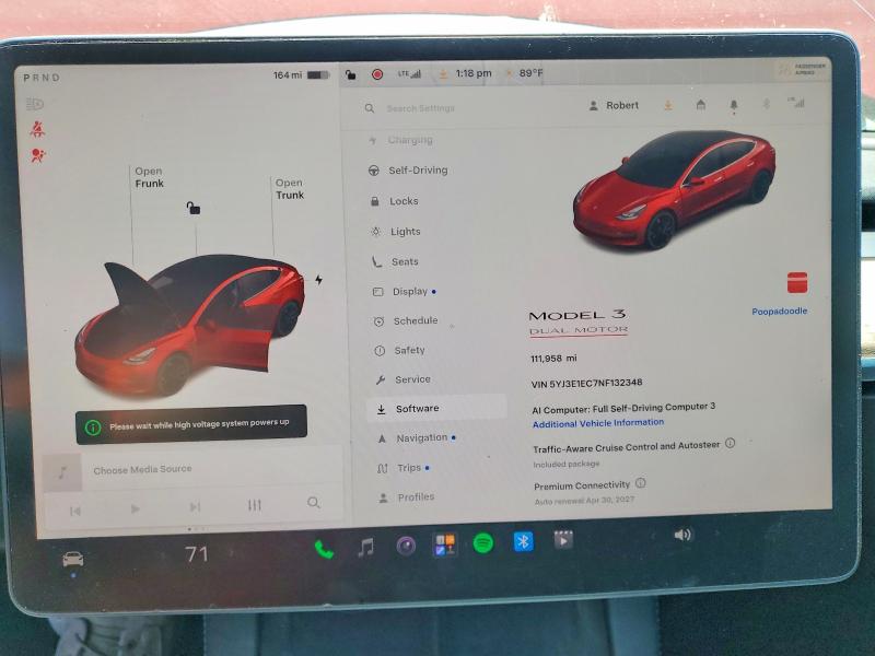 Продажа на аукционе авто 2022 Tesla Model 3, vin: 5YJ3E1EC7NF132348, номер лота: 54428526