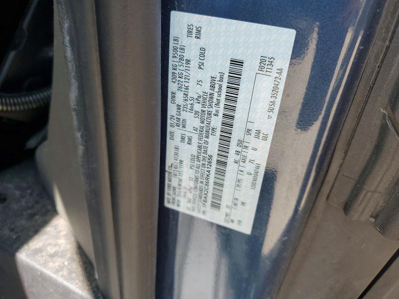 Продажа на аукционе авто 2024 Ford Transit, vin: 1FBAX2C86RKA12656, номер лота: 50965286