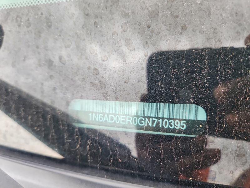 53954746 :رقم المزاد ، 1N6AD0ER0GN710395 vin ، 2016 Nissan Frontier مزاد بيع