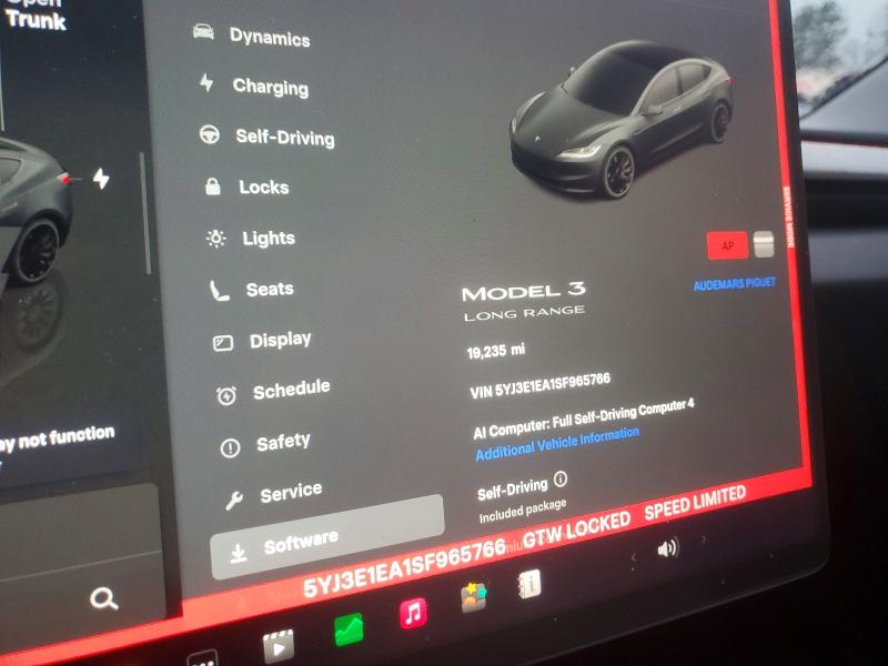 Продажа на аукционе авто 2025 Tesla Model 3, vin: 5YJ3E1EA1SF965766, номер лота: 51754106