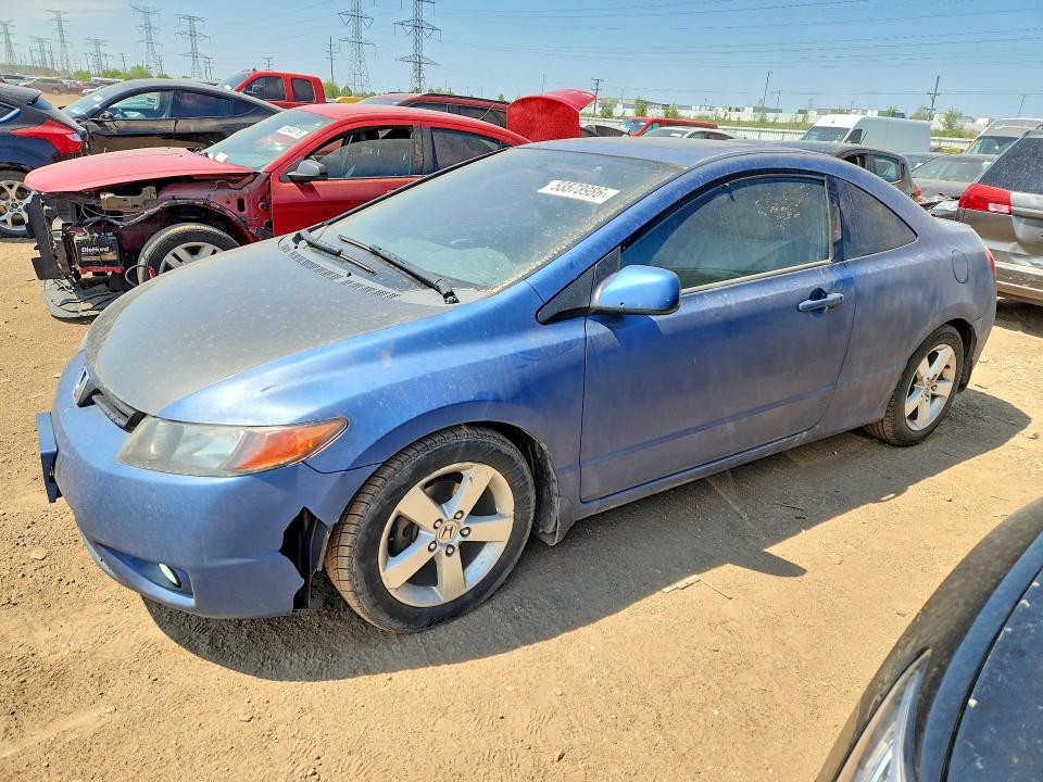 2008 Honda Civic მანქანა იყიდება აუქციონზე, vin: 2HGFG12968H552232, აუქციონის ნომერი: 53578986
