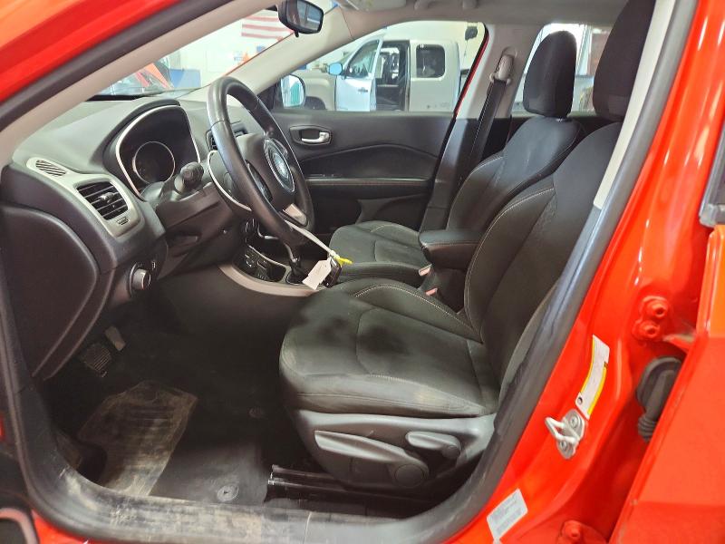 2018 Jeep Compass მანქანა იყიდება აუქციონზე, vin: 3C4NJDAB9JT126680, აუქციონის ნომერი: 53530146