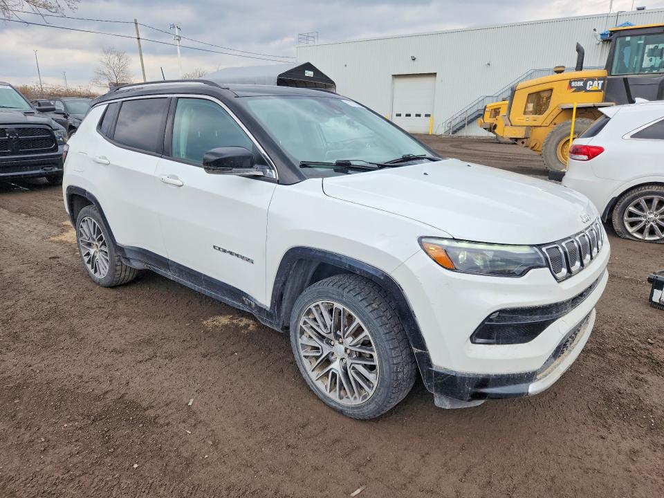 2022 Jeep Compass მანქანა იყიდება აუქციონზე, vin: 3C4NJDCB5NT147044, აუქციონის ნომერი: 52153326
