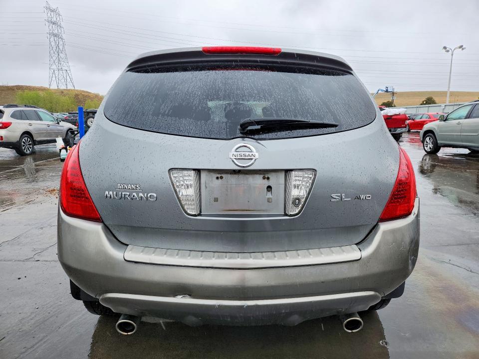 Продажа на аукционе авто 2006 Nissan Murano, vin: JN8AZ08W96W518752, номер лота: 52378046