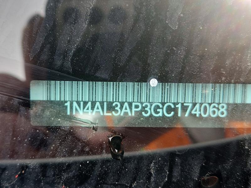 Продаж на аукціоні авто 2016 Nissan Altima, vin: 1N4AL3AP3GC174068, номер лоту: 54995396