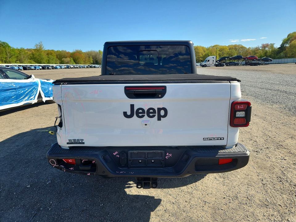 Продаж на аукціоні авто 2020 Jeep Gladiator, vin: 1C6HJTAG6LL121512, номер лоту: 52906936