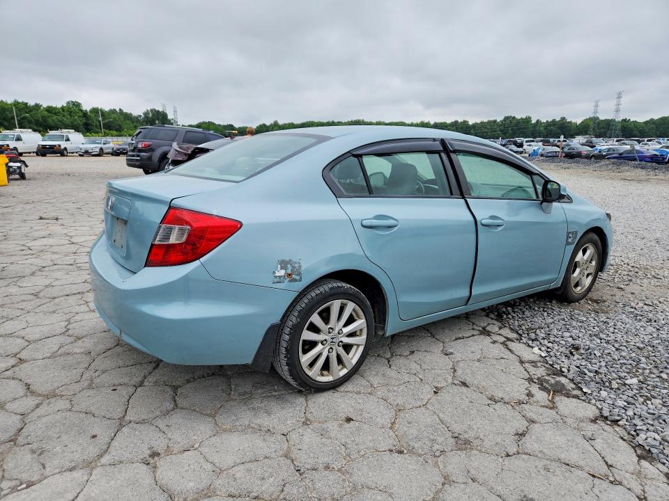53666376 :رقم المزاد ، 2HGFB2F95CH505765 vin ، 2012 Honda Civic مزاد بيع
