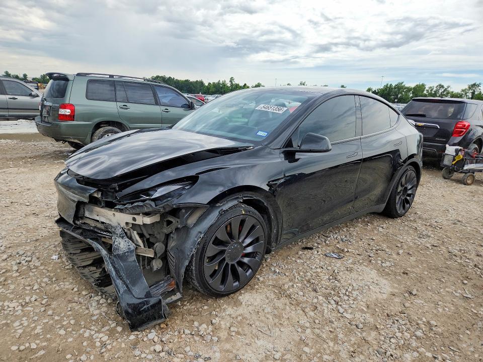 Продажа на аукционе авто 2021 Tesla Model Y, vin: 5YJYGDEF7MF202067, номер лота: 54651356