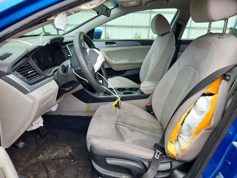 2018 Hyundai Sonata მანქანა იყიდება აუქციონზე, vin: 5NPE24AF6JH615036, აუქციონის ნომერი: 54585316