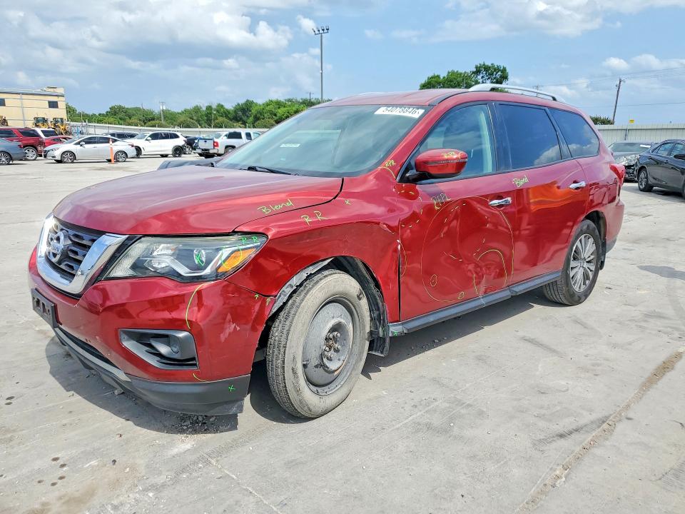 Auction sale of the 2017 Nissan Pathfinder, vin: 5N1DR2MN7HC627440, lot number: 54078846