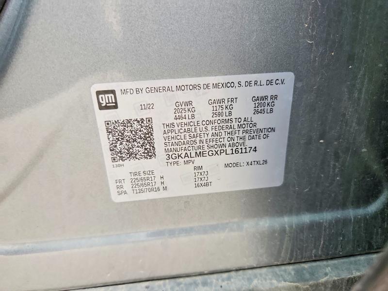 Продаж на аукціоні авто 2023 Gmc Terrain, vin: 3GKALMEGXPL161174, номер лоту: 52078856