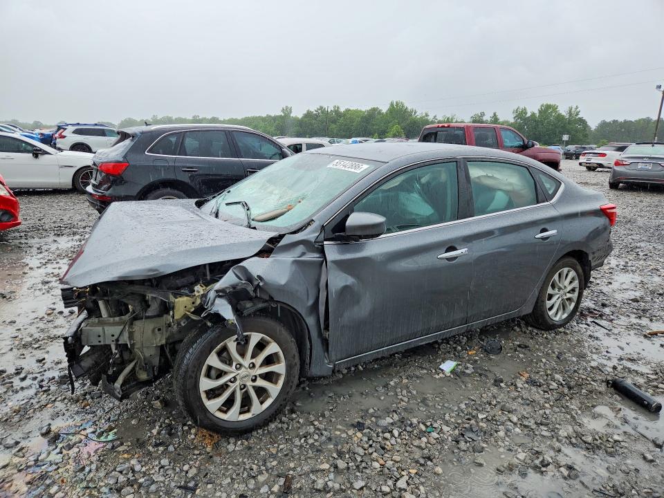 Auction sale of the 2019 Nissan Sentra, vin: 3N1AB7AP6KL615552, lot number: 55142886