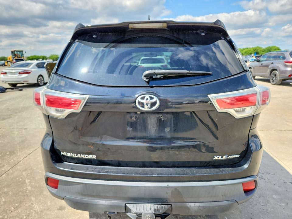 Продаж на аукціоні авто 2014 Toyota Highlander, vin: 5TDJKRFH6ES061440, номер лоту: 52689396