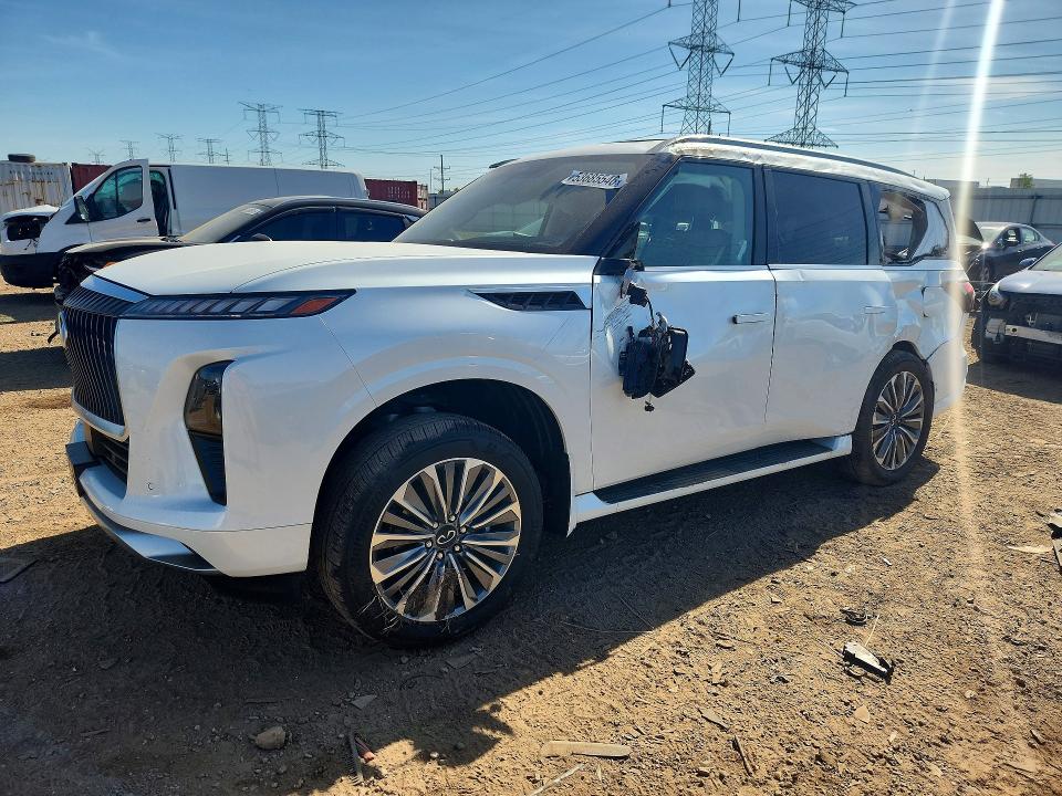 53685546 :رقم المزاد ، JN8AZ3BE9T9720521 vin ، 2026 Infiniti Qx80 مزاد بيع