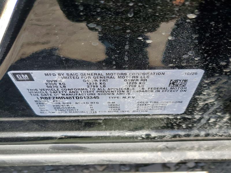Aukcja sprzedaży 2026 Buick Envision, vin: LRBFZMR48TD013345, numer aukcji: 54127336