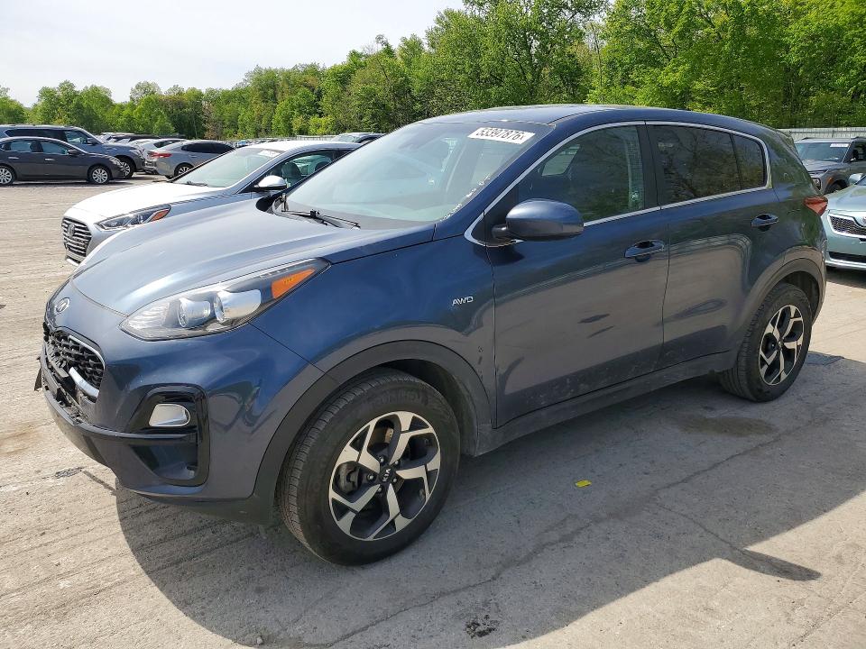 Auction sale of the 2022 Kia Sportage, vin: KNDPMCAC9N7014829, lot number: 53397876