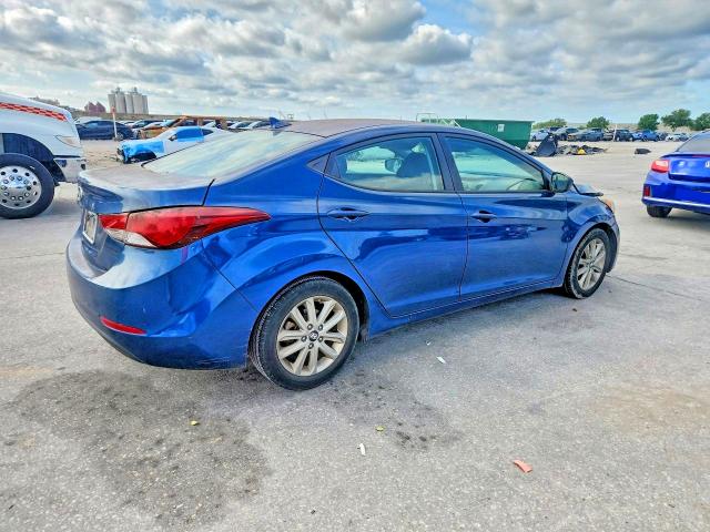 2014 Hyundai Elantra მანქანა იყიდება აუქციონზე, vin: KMHDH4AE8EU166743, აუქციონის ნომერი: 51425576