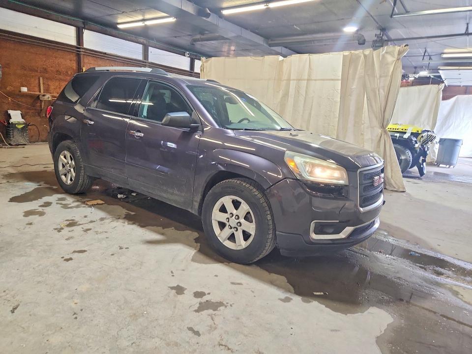 52455336 :رقم المزاد ، 1GKKVPKD7FJ381582 vin ، 2015 Gmc Acadia مزاد بيع