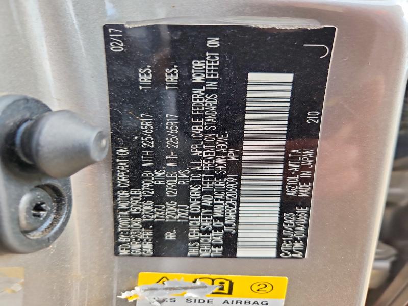 Aukcja sprzedaży 2017 Lexus Nx200t, vin: JTJYARBZ2H2069091, numer aukcji: 57595386