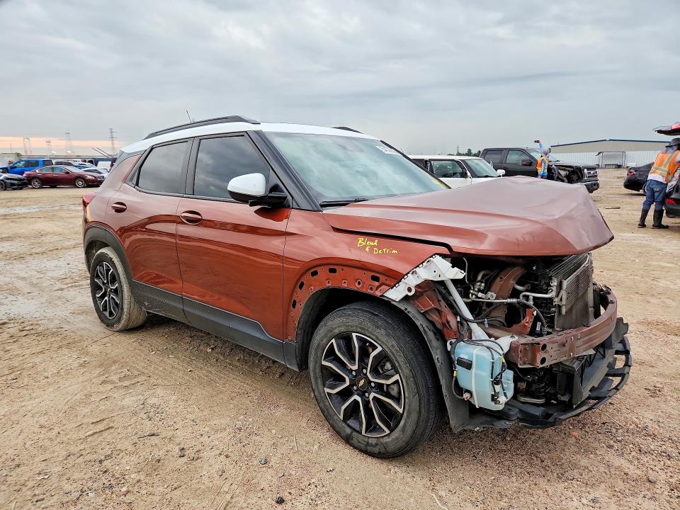 2021 Chevrolet Trailblazer მანქანა იყიდება აუქციონზე, vin: KL79MVSL8MB147240, აუქციონის ნომერი: 54072826