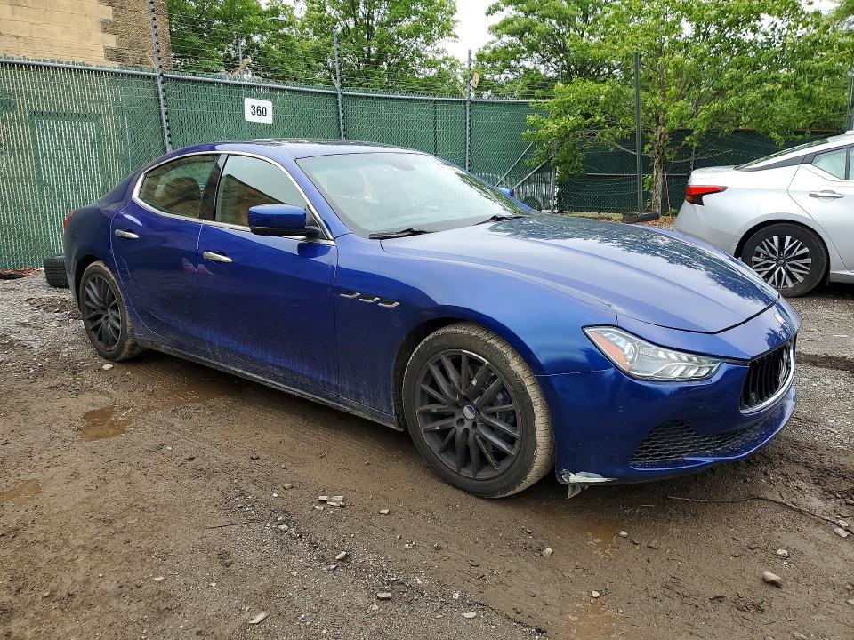 Продажа на аукционе авто 2016 Maserati Ghibli, vin: ZAM57RTA3G1167401, номер лота: 54615066