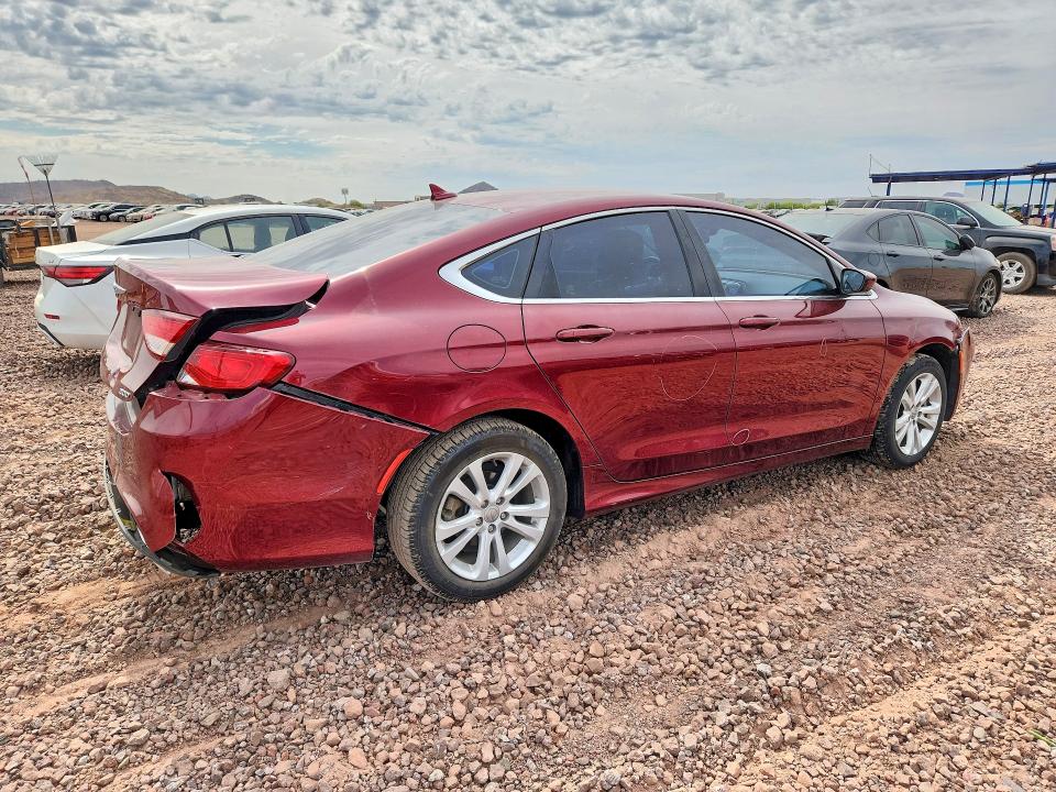 Auction sale of the 2016 Chrysler 200, vin: 1C3CCCAB1GN166096, lot number: 52043966