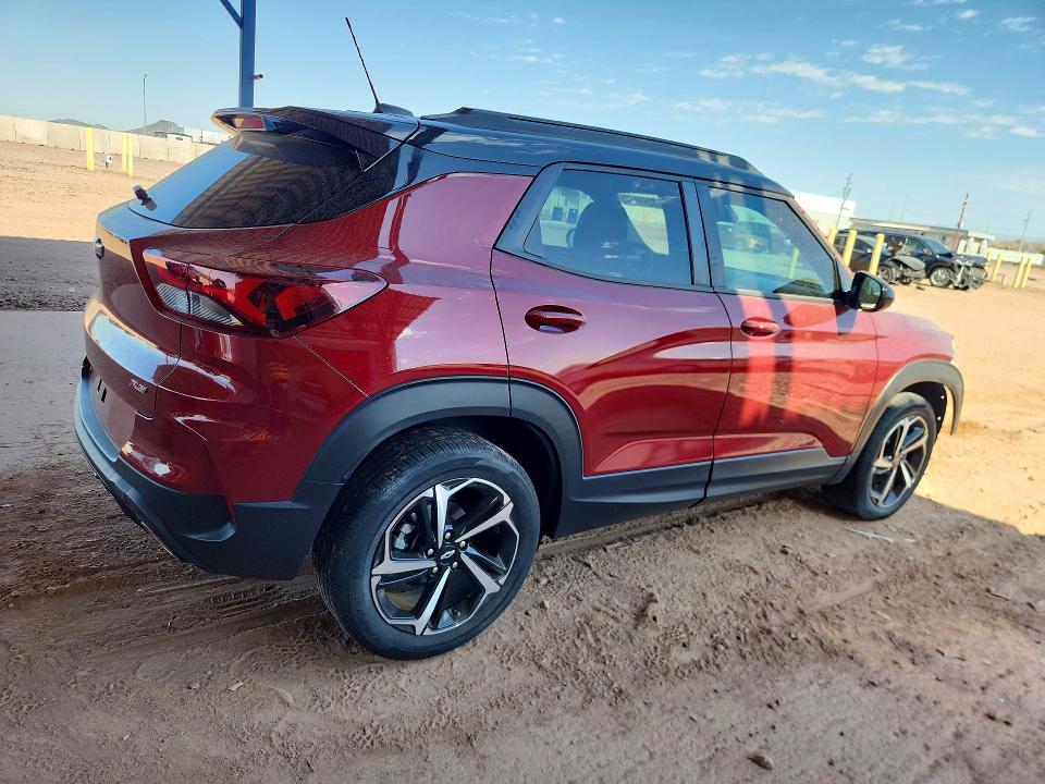 2022 Chevrolet Trailblazer მანქანა იყიდება აუქციონზე, vin: KL79MTSL3NB095022, აუქციონის ნომერი: 53261486