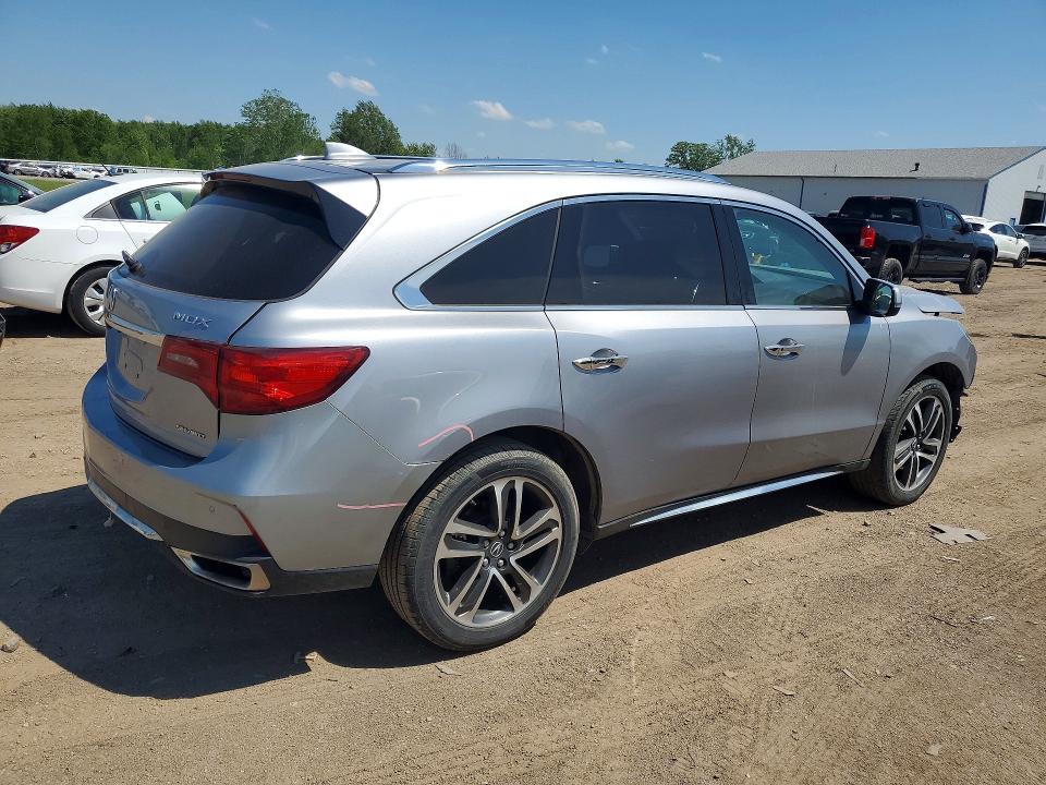 2017 Acura Mdx მანქანა იყიდება აუქციონზე, vin: 5FRYD4H85HB027053, აუქციონის ნომერი: 53615196
