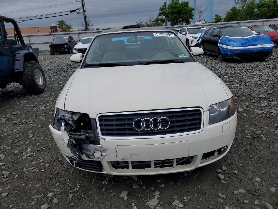 Продаж на аукціоні авто 2005 Audi A4, vin: WAUAC48H85K006957, номер лоту: 54304796