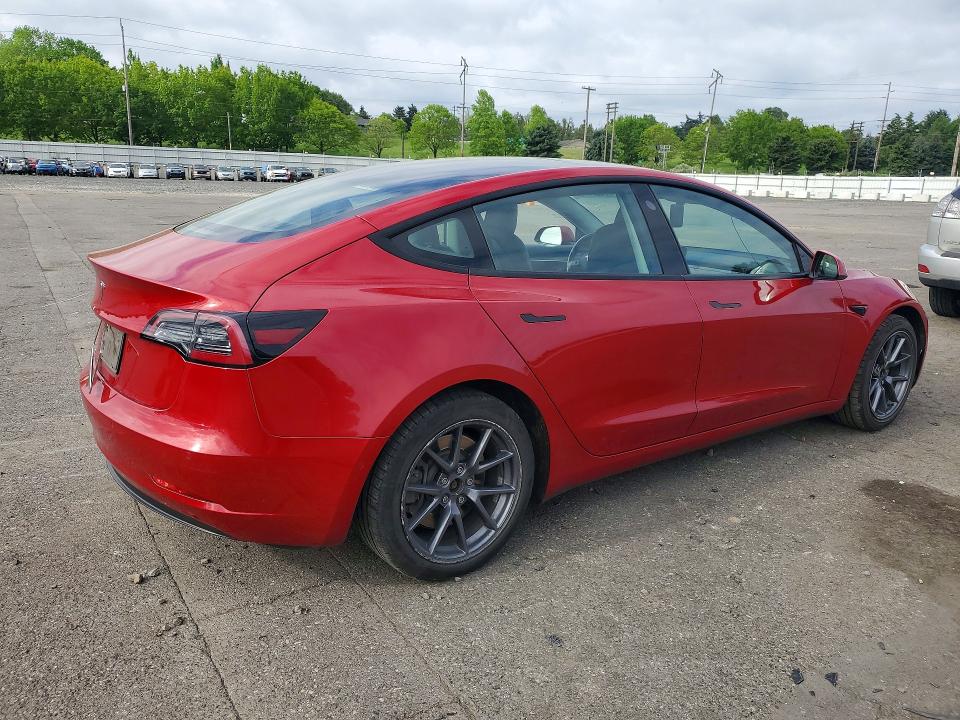 Продаж на аукціоні авто 2022 Tesla Model 3, vin: 5YJ3E1EAXNF289242, номер лоту: 52775626