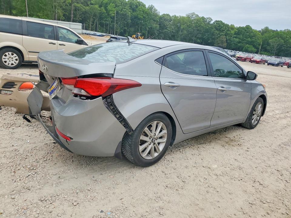 52717216 :رقم المزاد ، KMHDH4AE6FU343971 vin ، 2015 Hyundai Elantra مزاد بيع