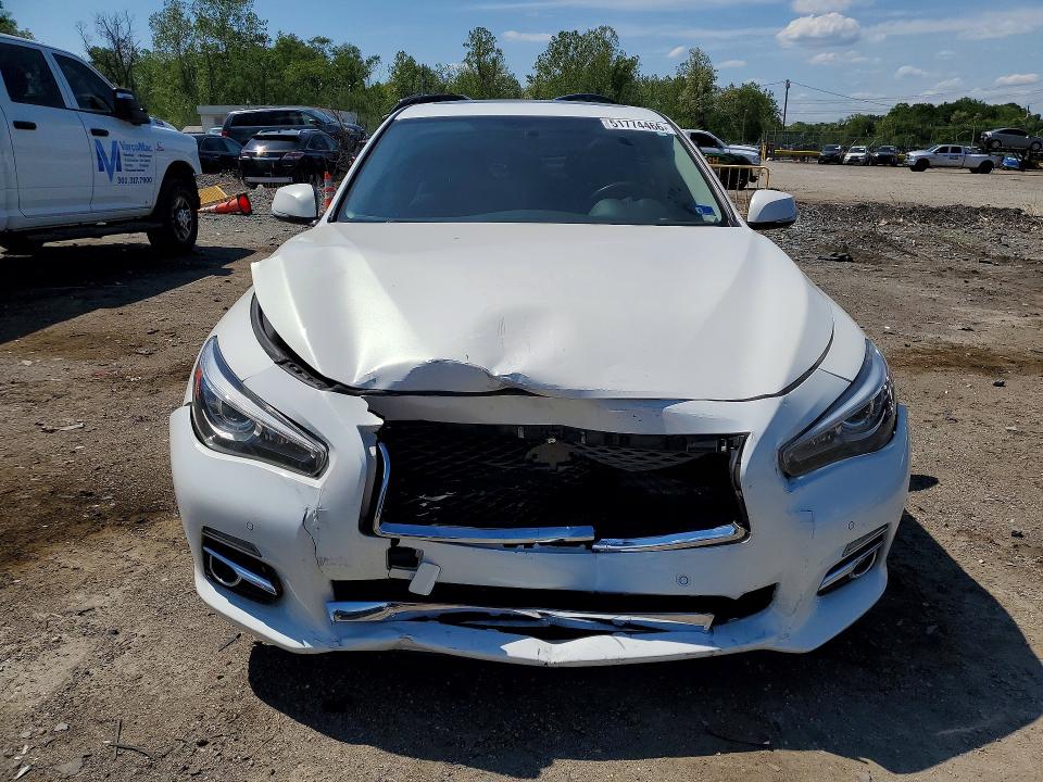 2015 Infiniti Q50 მანქანა იყიდება აუქციონზე, vin: JN1BV7AR6FM422276, აუქციონის ნომერი: 51774466
