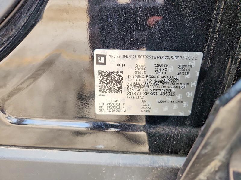2018 Gmc Terrain მანქანა იყიდება აუქციონზე, vin: 3GKALXEX6JL405315, აუქციონის ნომერი: 53931276