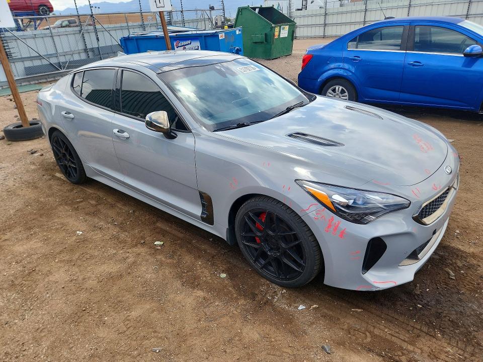 53792736 :رقم المزاد ، KNAE55LC4J6018779 vin ، 2018 Kia Stinger مزاد بيع