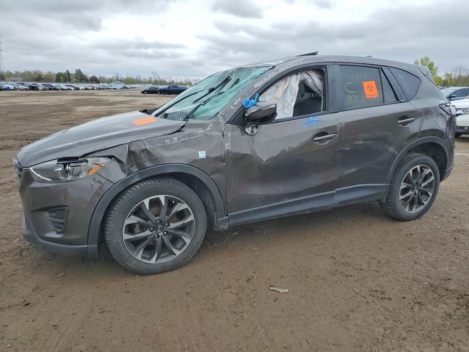 52868736 :رقم المزاد ، JM3KE4DY4G0733820 vin ، 2016 Mazda Cx-5 مزاد بيع