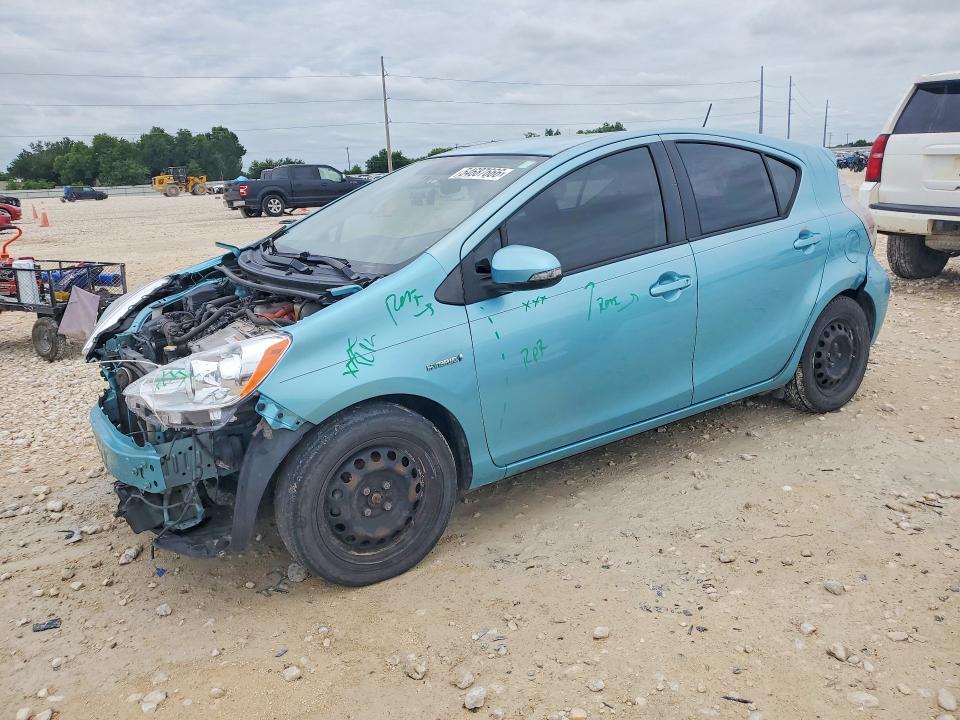 54687666 :رقم المزاد ، JTDKDTB37C1018273 vin ، 2012 Toyota Prius C مزاد بيع