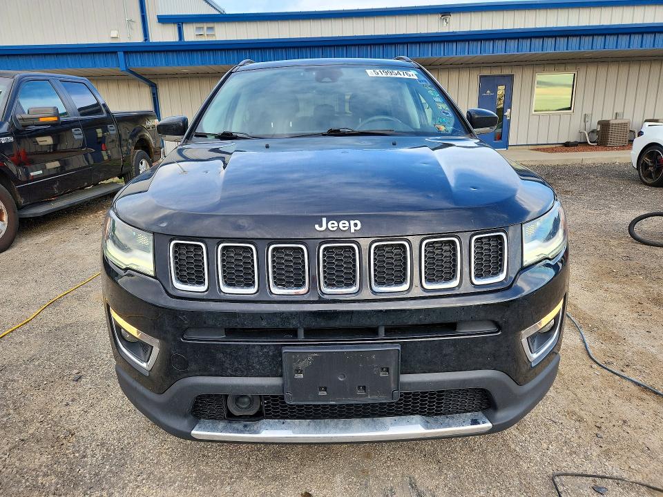 2018 Jeep Compass მანქანა იყიდება აუქციონზე, vin: 3C4NJDCBXJT207071, აუქციონის ნომერი: 51995476