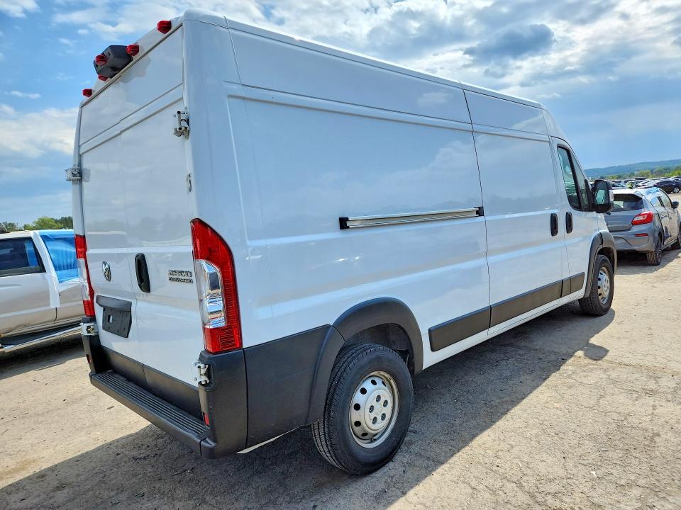 2023 Ram Promaster 2500 მანქანა იყიდება აუქციონზე, vin: 3C6LRVDG1PE501804, აუქციონის ნომერი: 53102056