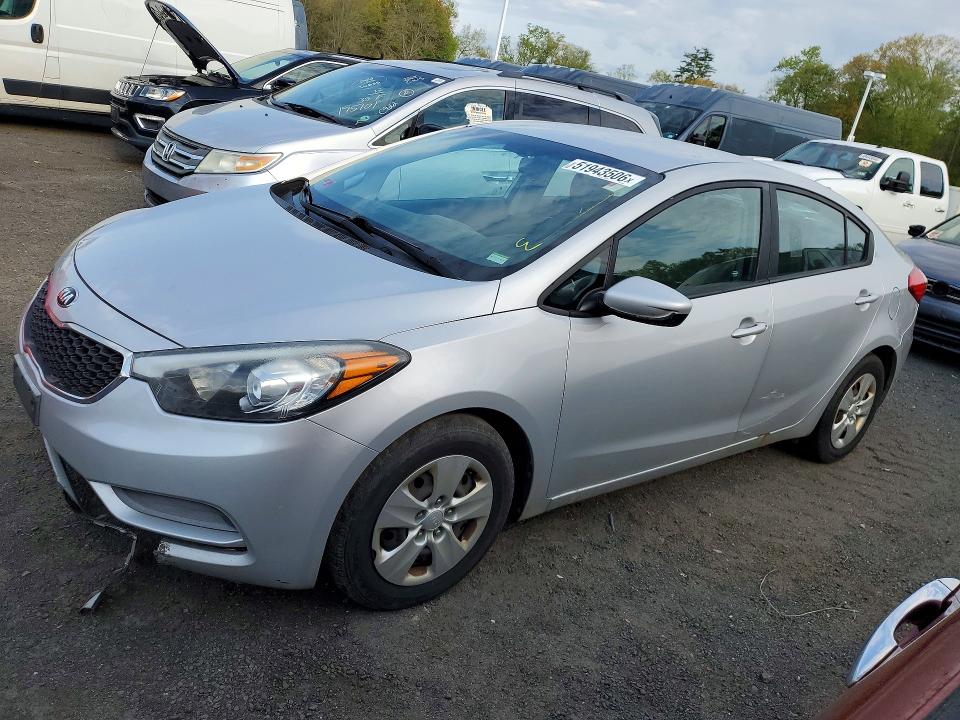Auction sale of the 2016 Kia Forte, vin: KNAFK4A6XG5445046, lot number: 51943506
