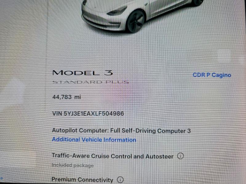 Aukcja sprzedaży 2020 Tesla Model 3, vin: 5YJ3E1EAXLF504986, numer aukcji: 53309346