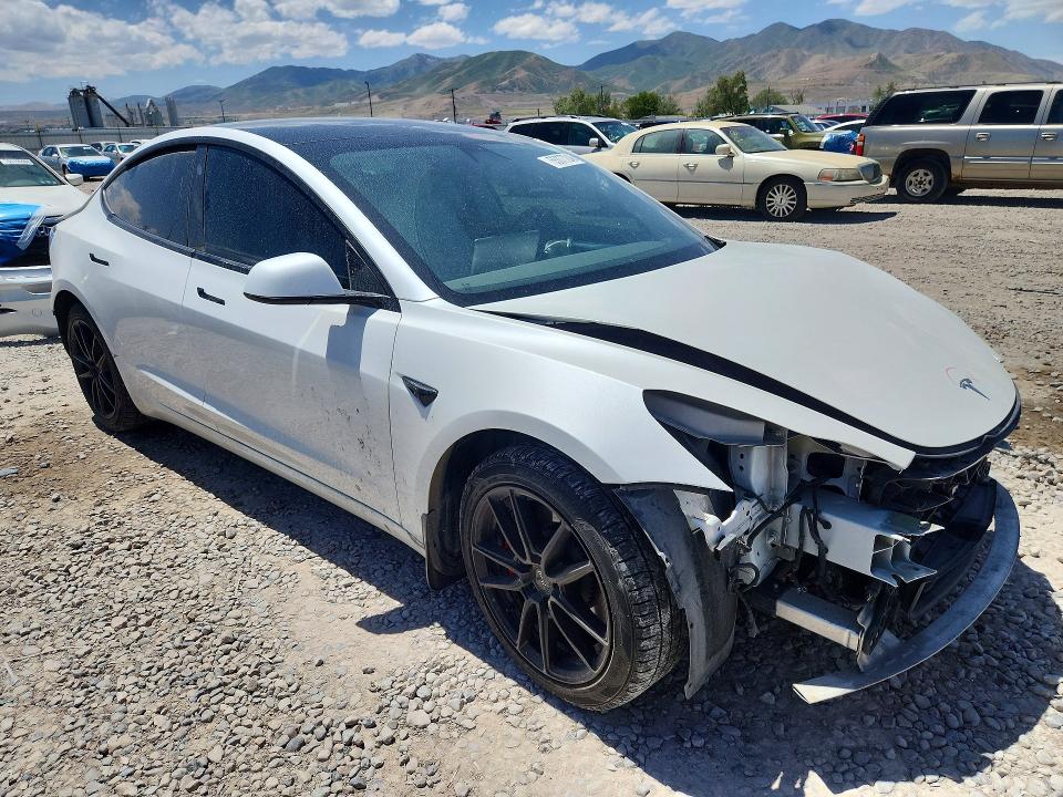2021 Tesla Model 3 მანქანა იყიდება აუქციონზე, vin: 5YJ3E1EC3MF059669, აუქციონის ნომერი: 55077246