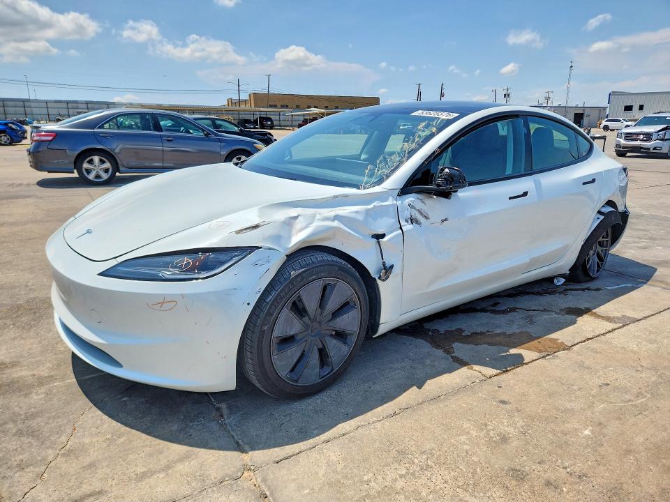 53625576 :رقم المزاد ، 5YJ3E1EA2SF025380 vin ، 2025 Tesla Model 3 مزاد بيع