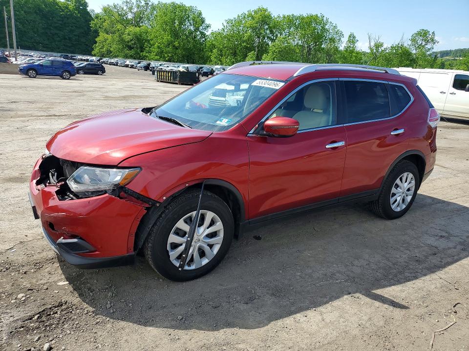 Продаж на аукціоні авто 2016 Nissan Rogue, vin: KNMAT2MV7GP711855, номер лоту: 55304096