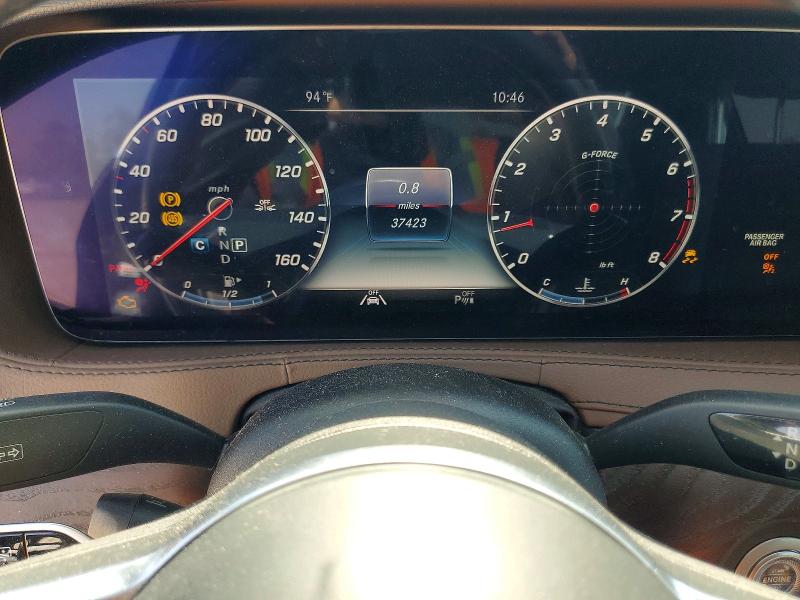 Aukcja sprzedaży 2020 Mercedes-benz S, vin: W1KUG8DB2LA528375, numer aukcji: 53538596